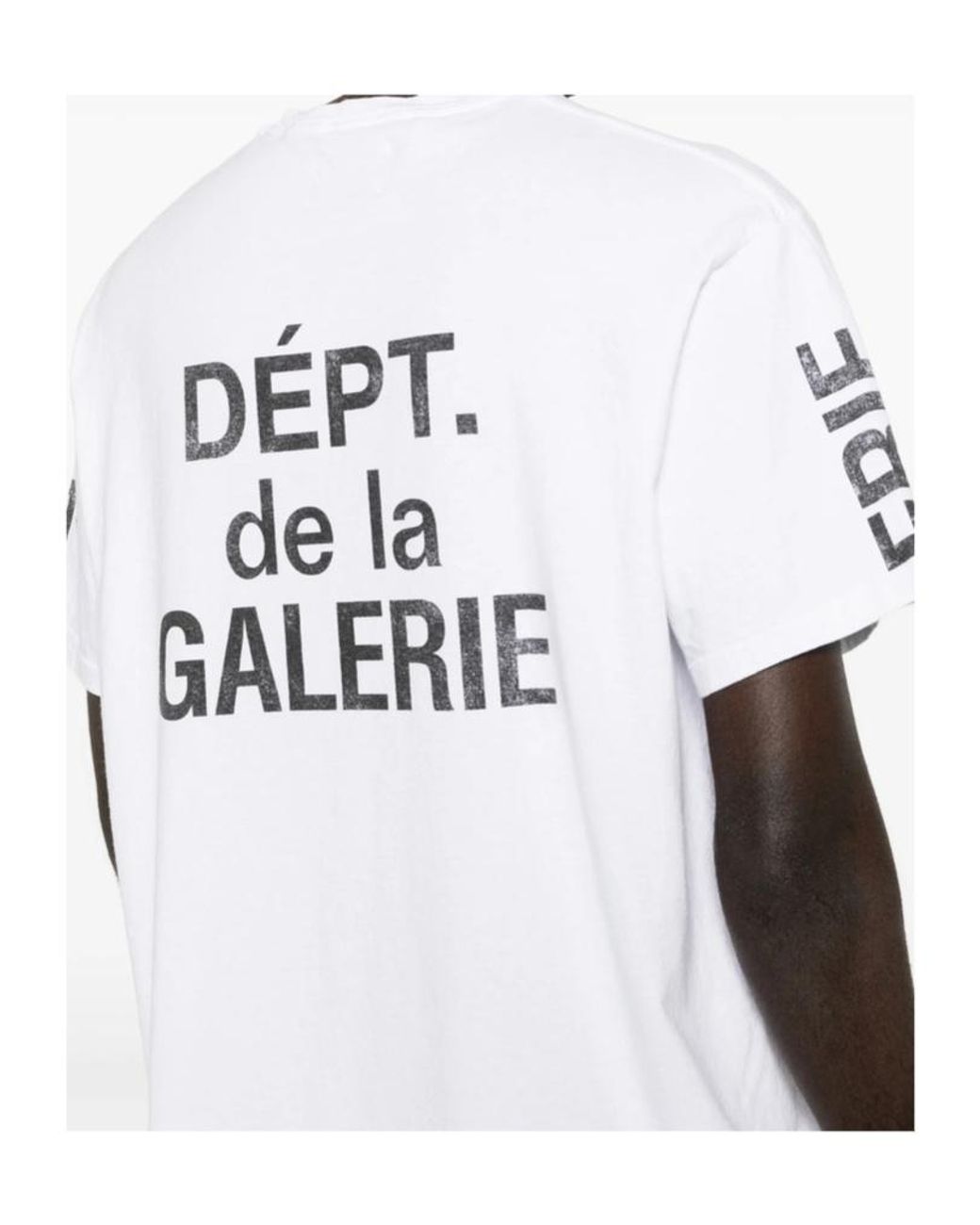 GALLERY DEPT. White French Collector Logo T-Shirt for men
