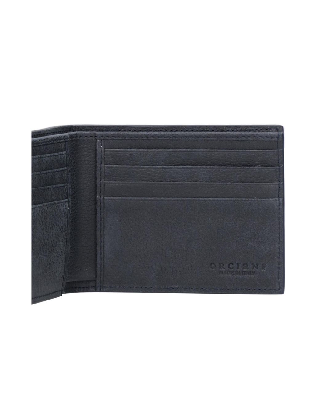 Orciani Blue Woven Wallet for men