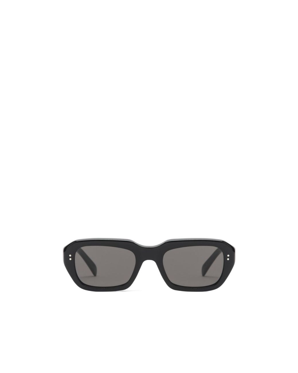 Retrosuperfuture White Geometric Frame Sunglasses for men