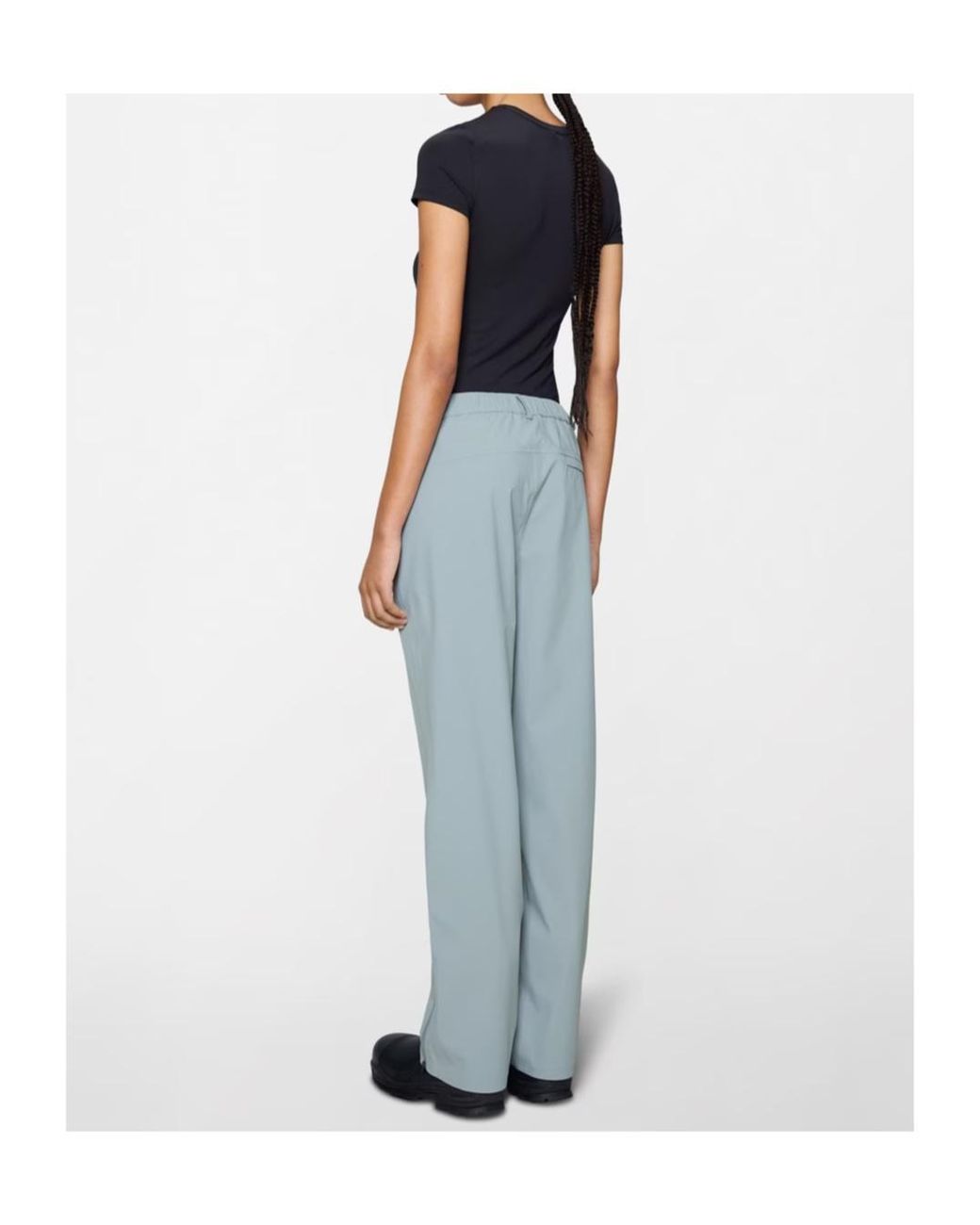 Rains Blue Hard-Shell Waterproof Casual Pants
