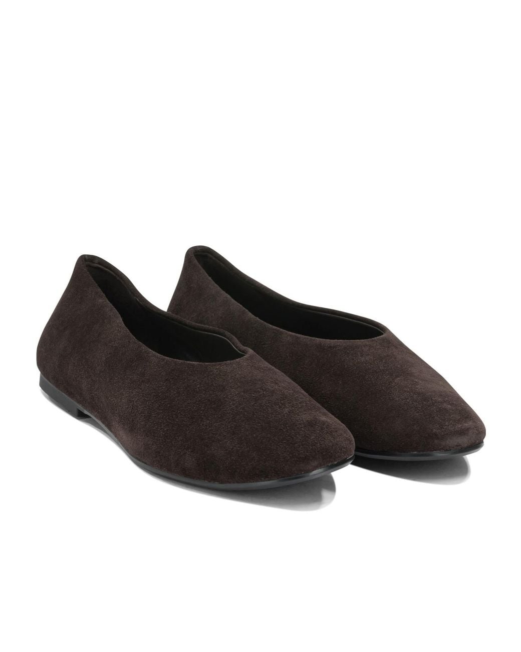 Strategia Black Low Ballet Flats