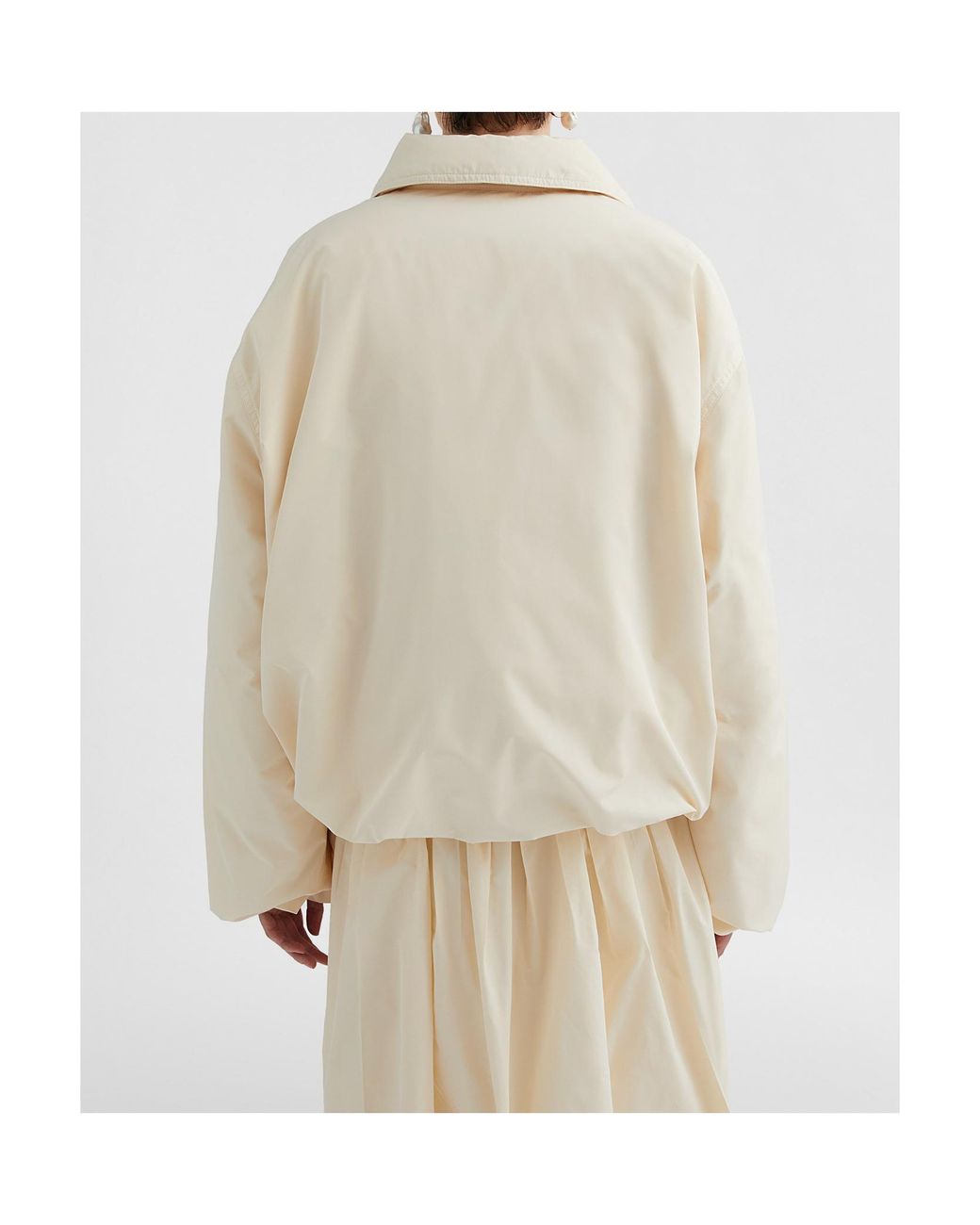 Jil Sander Natural Down Jacket