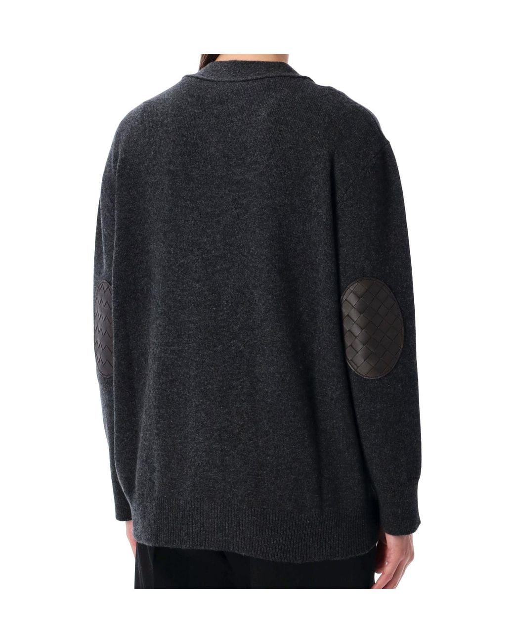 Bottega Veneta Black Long Sleeve Cardigan