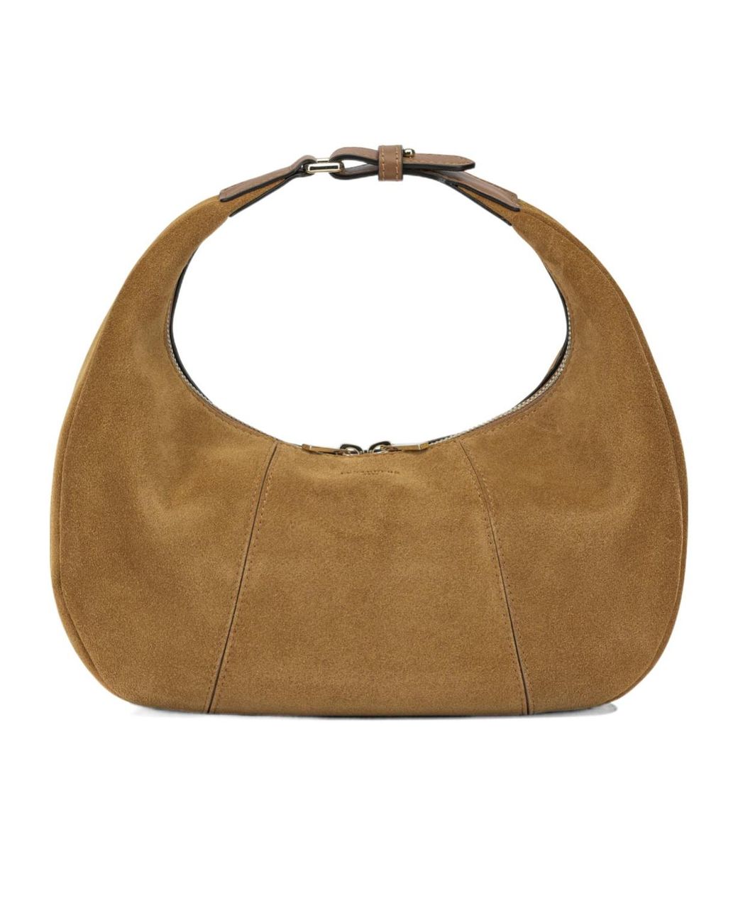 Le Tanneur Brown Hobo Shoulder Bag