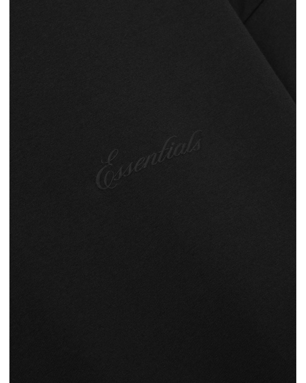 Fear Of God Black Essentials Classic Long-Sleeve T-Shirt for men