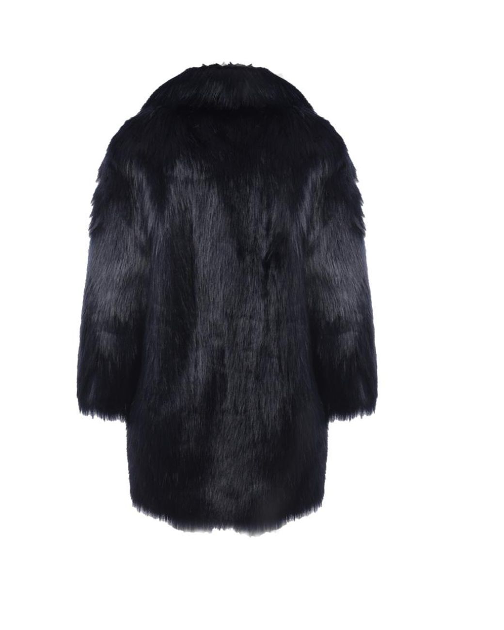 Sportmax Blue Large Profile Coat