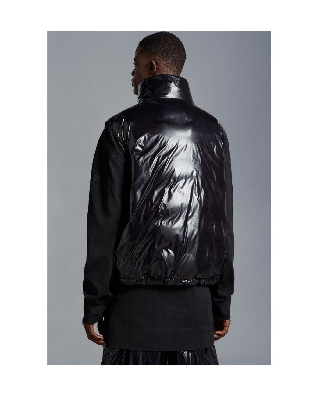 Moncler Black X Alicia Keys Padded Puffer Vest for men
