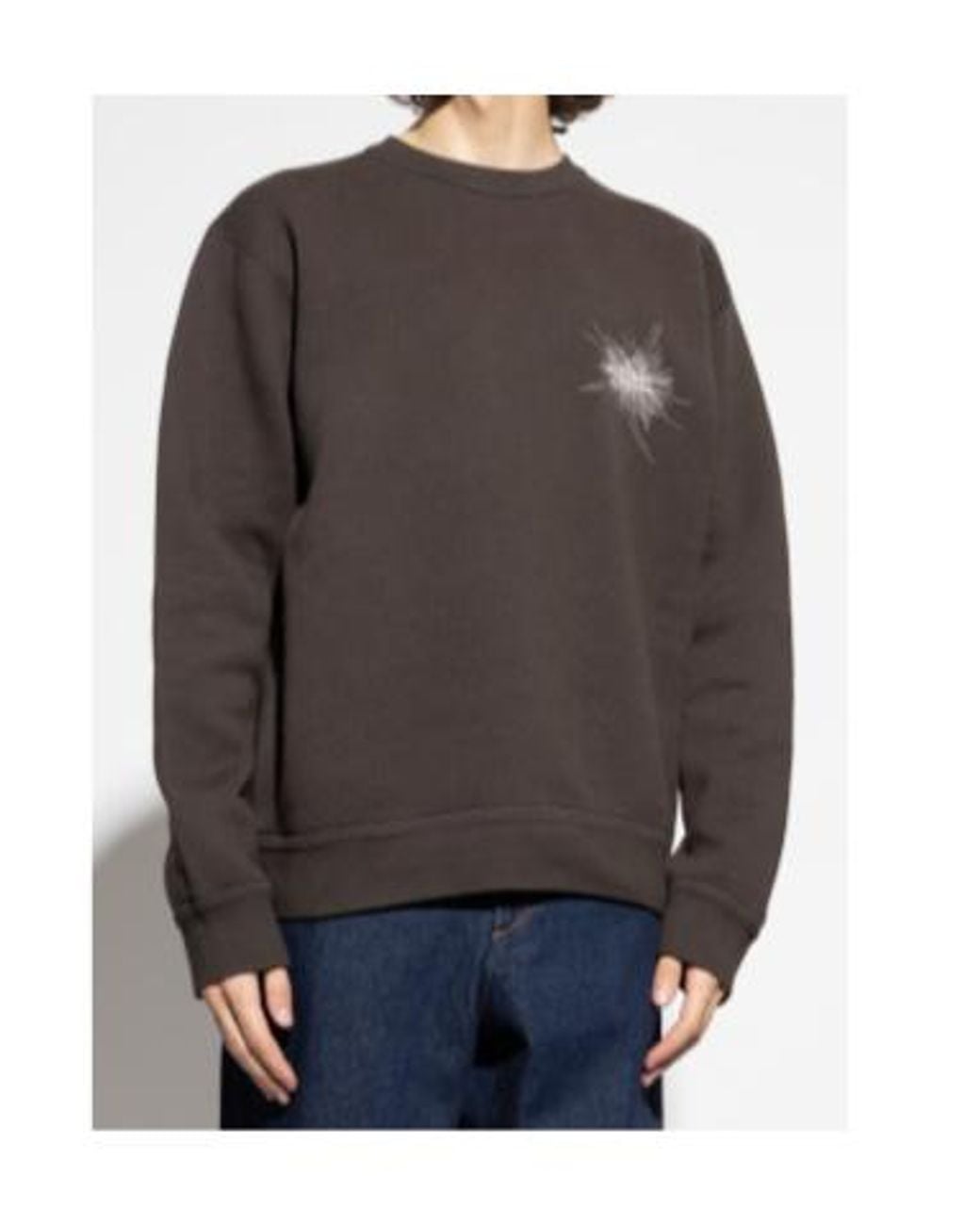 Isabel Marant Gray Mikoy Crewneck Sweatshirt for men
