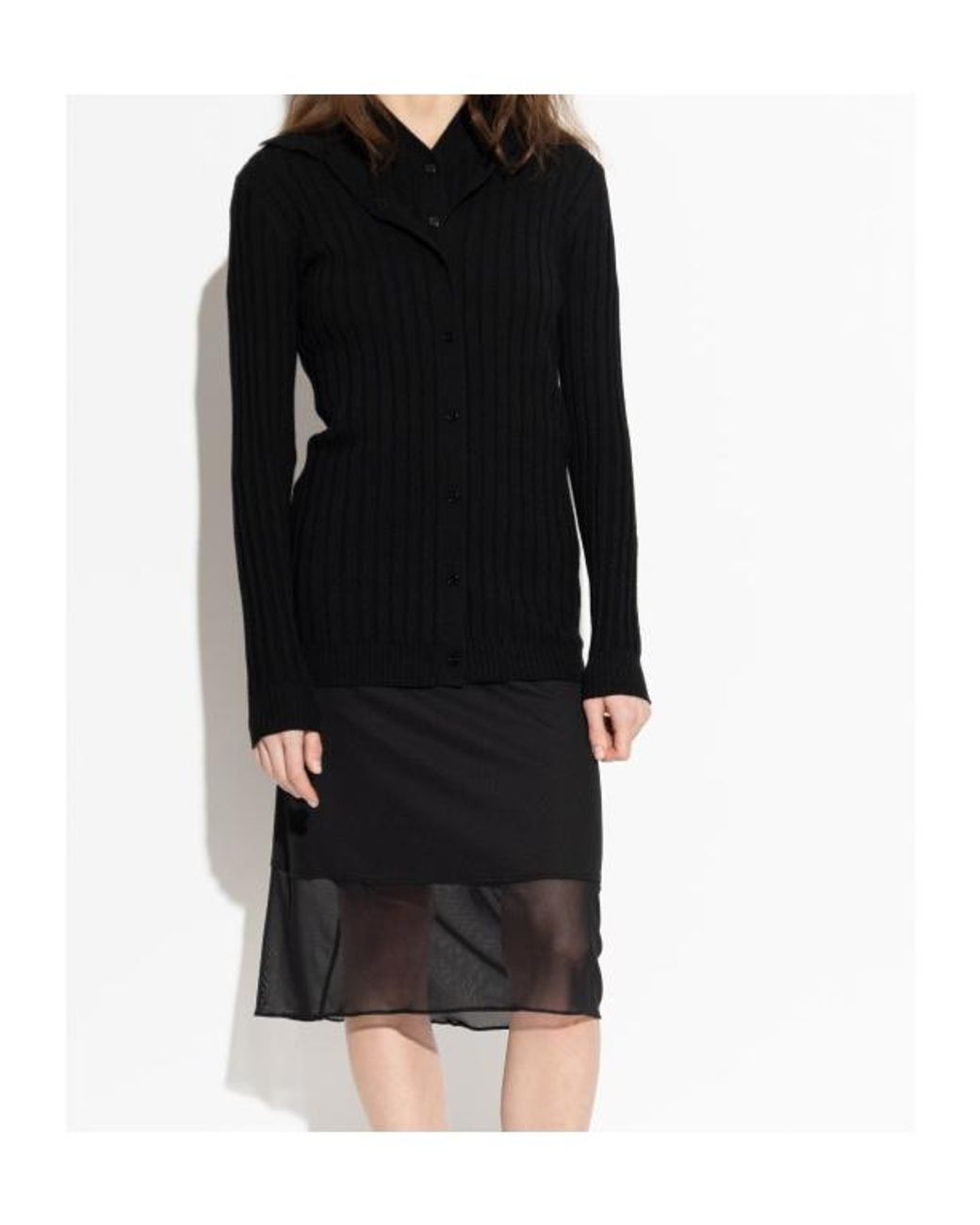 IRO Black Straight Skirt
