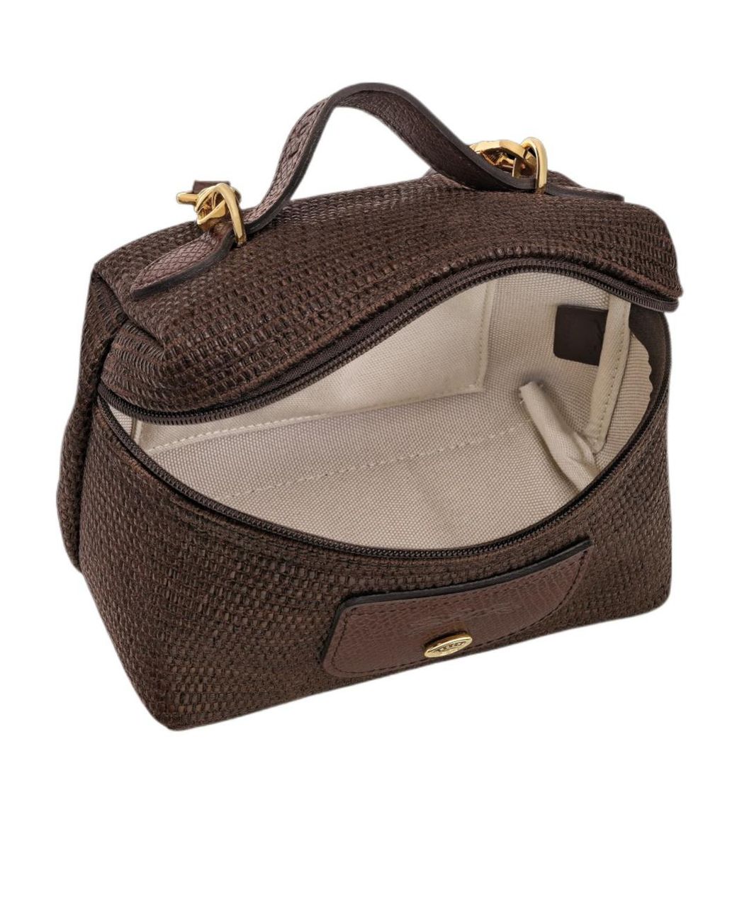 Longchamp Brown Top Handle Shoulder Bag