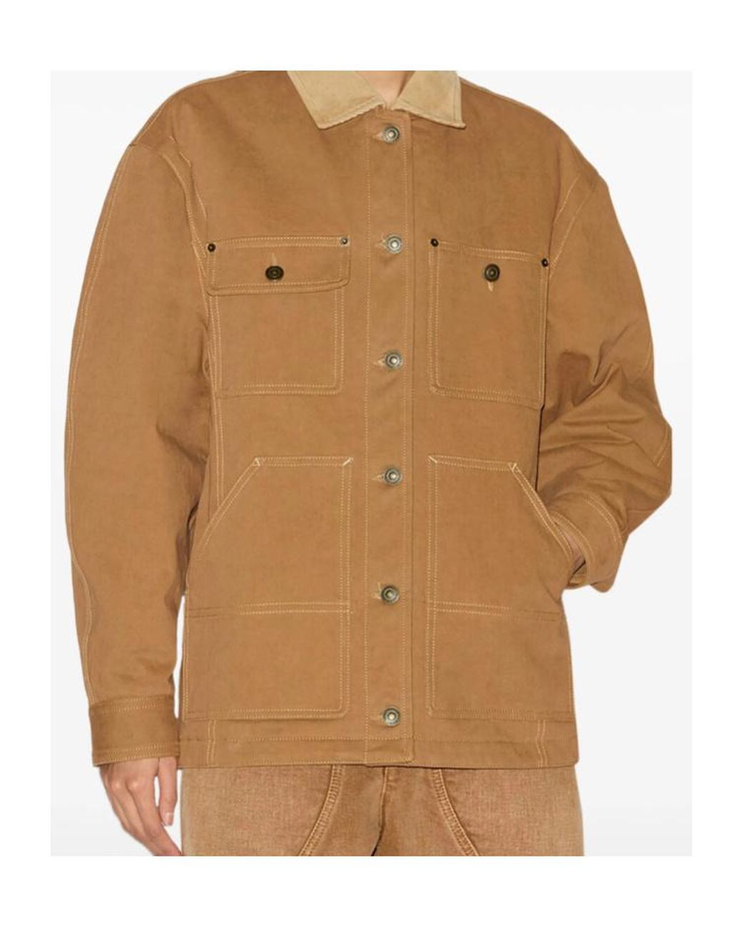 Isabel Marant Brown Long Sleeve Casual Jacket