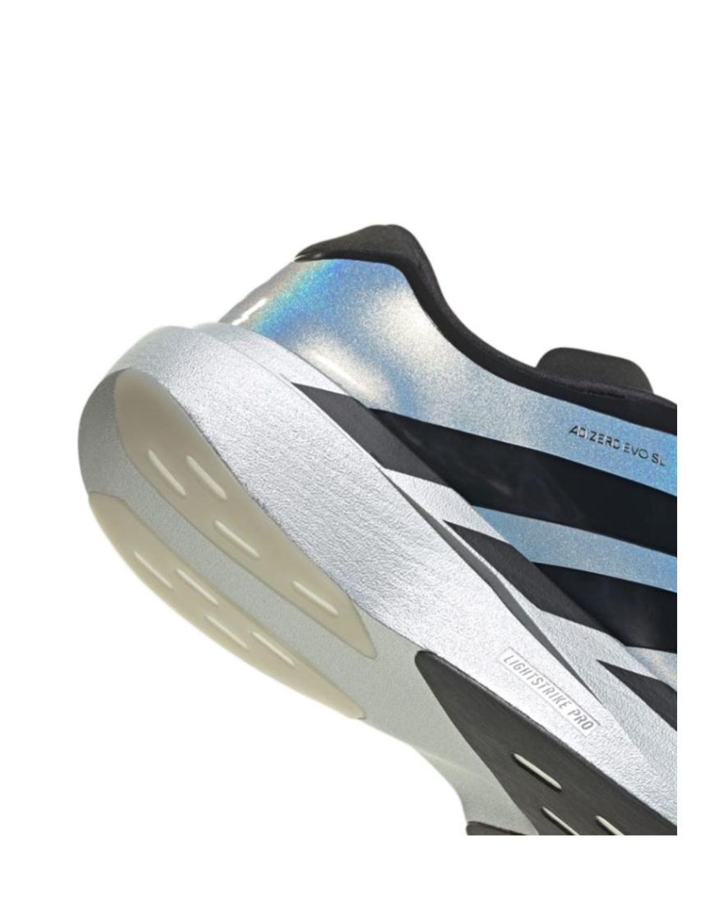 Adidas Blue Adizero Evo Sl Zip Shoes for men