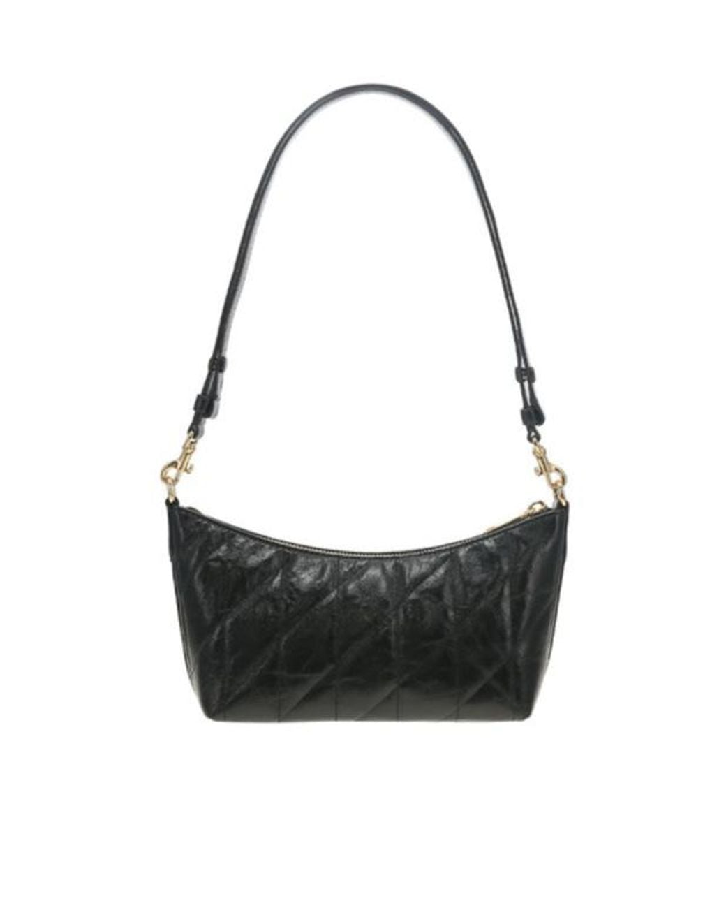 COACH Black Zippered Shoulder Bag