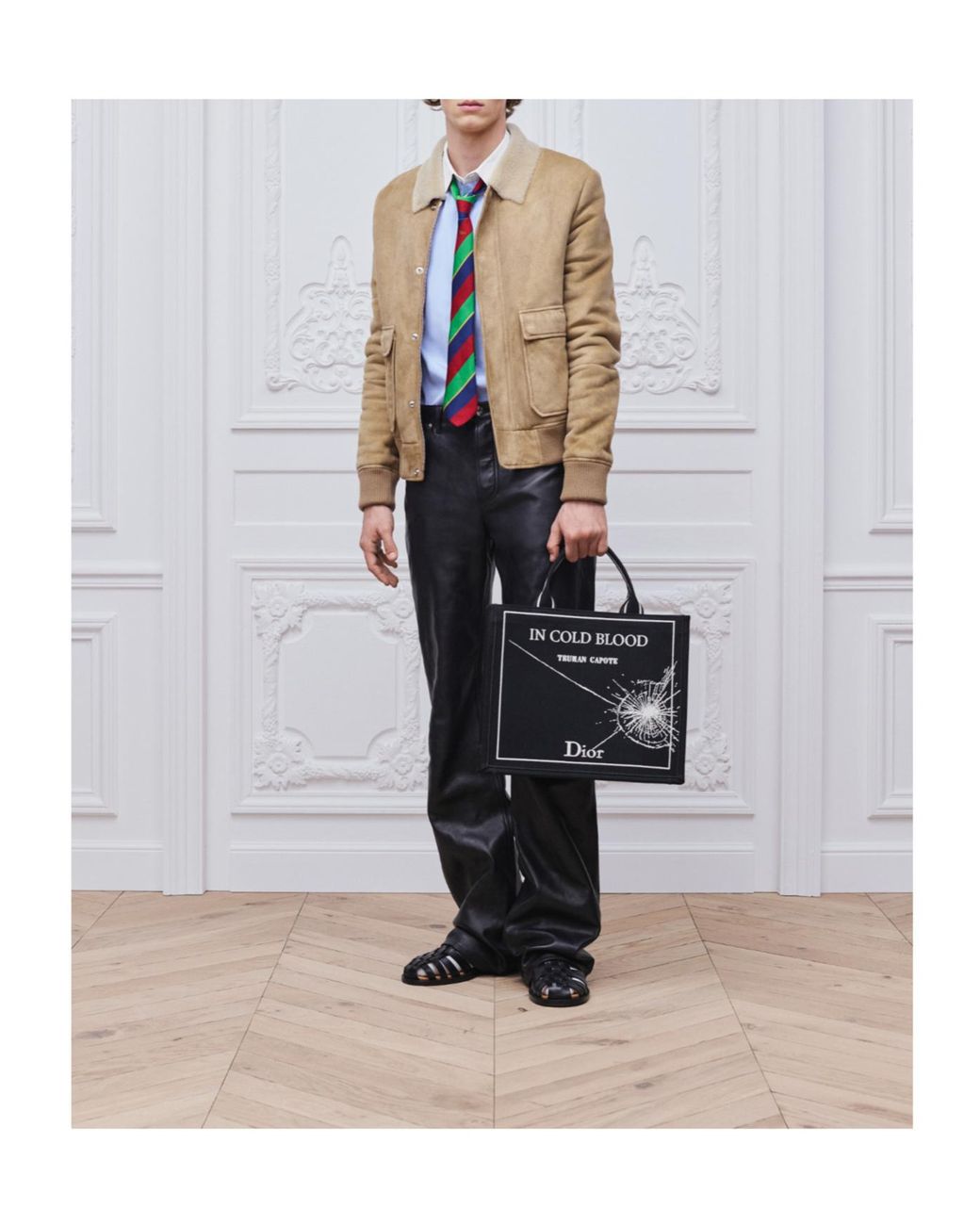 Dior Black Bootcut Pants for men