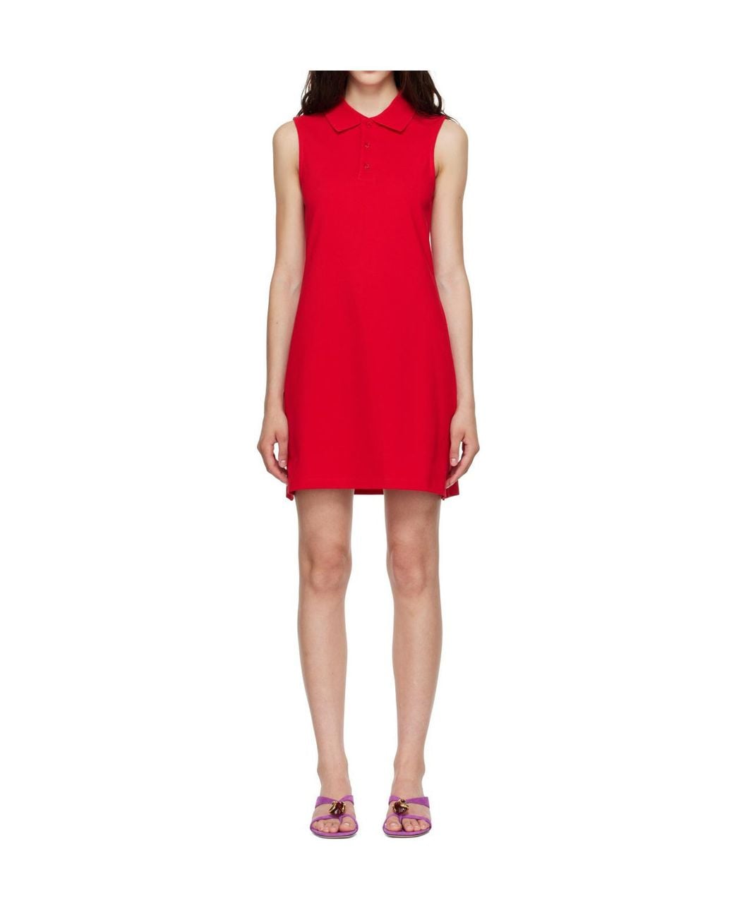 Flore Flore Red Lauren Polo Dress