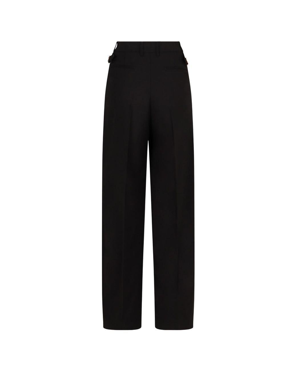 PT01 Black Pt Torino Virgin Wool Dress Trousers