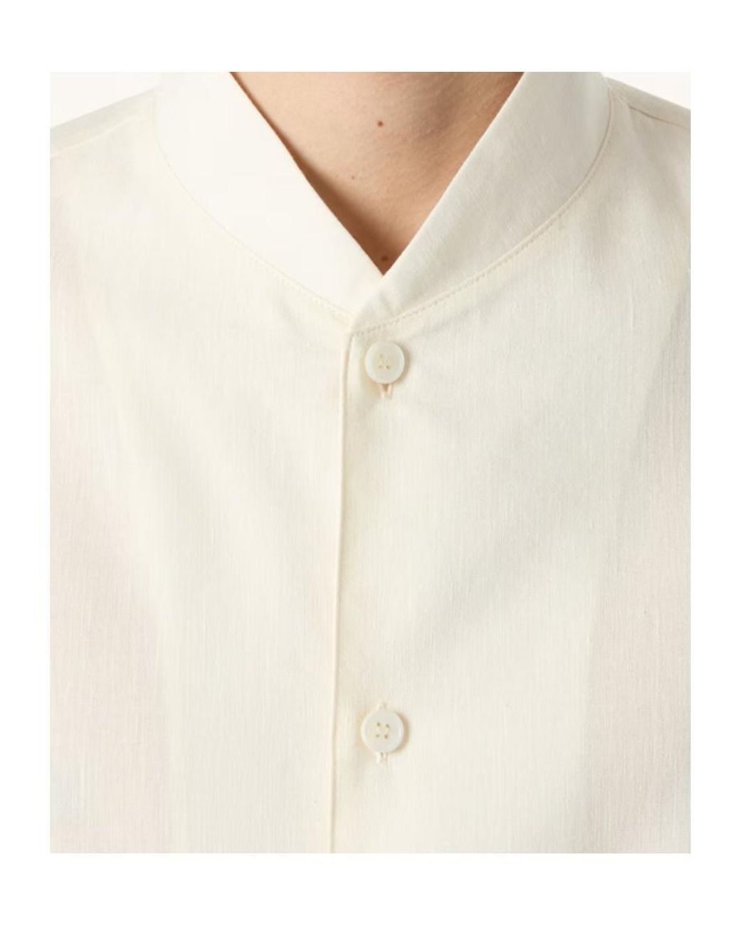 Loro Piana White Ilan Shirt for men