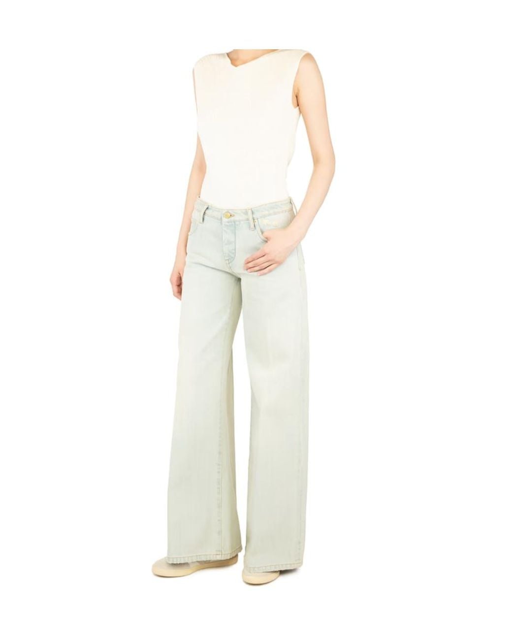 DARKPARK White Jeans