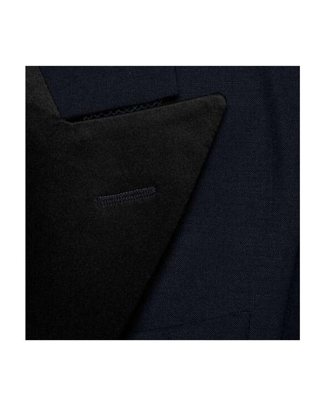 Gucci Blue Fitted Tuxedo for men