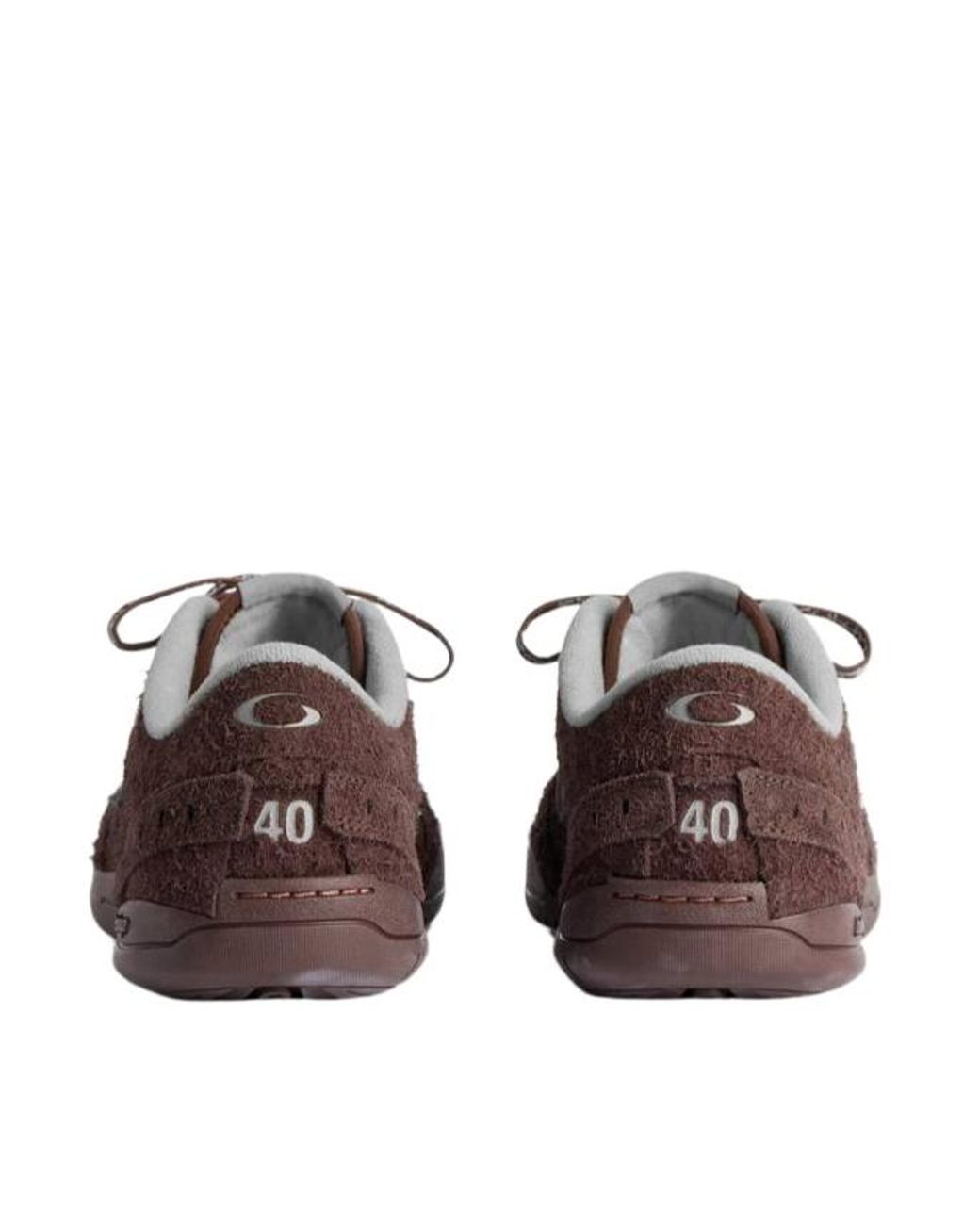 Balenciaga Brown Hamptons Suede Sneaker for men