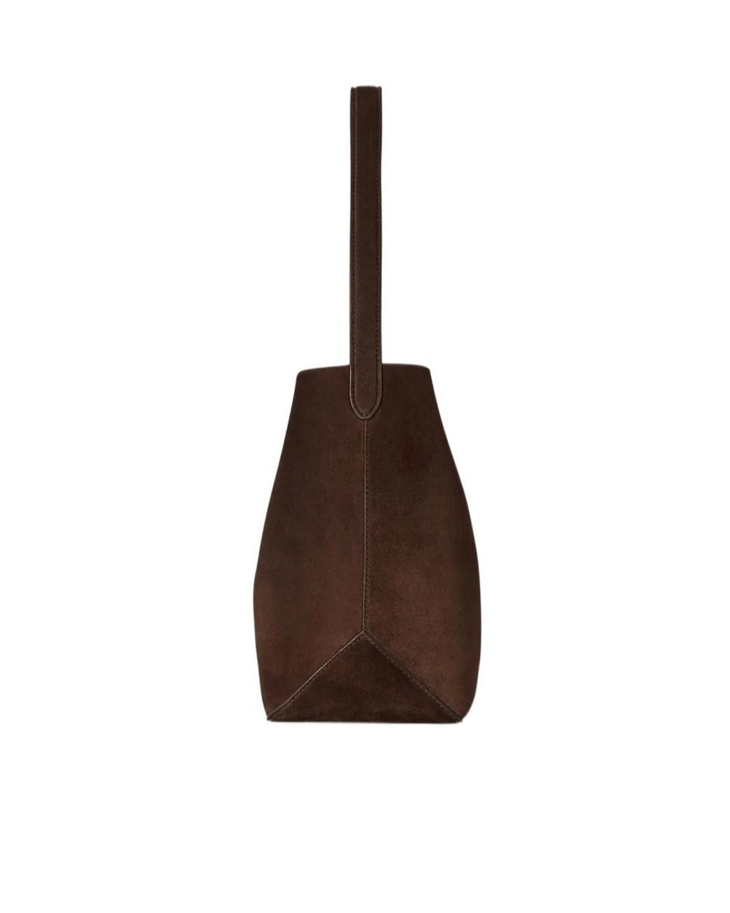 The Row Brown Small N/S Park Tote Edge Leather Bag