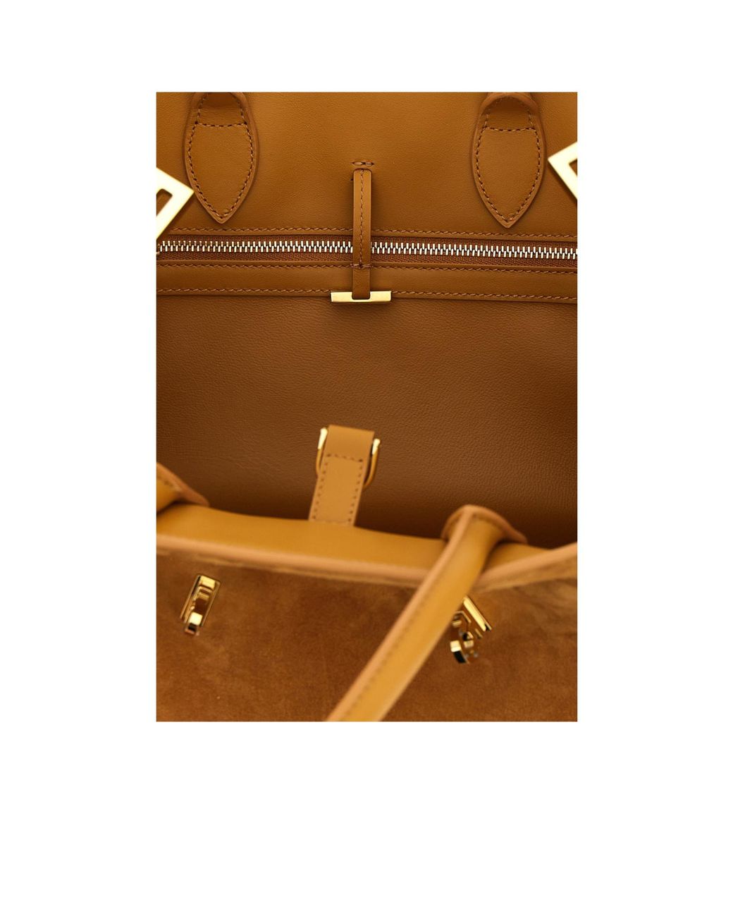 Ferragamo Brown 'Hug Th S' Handbag