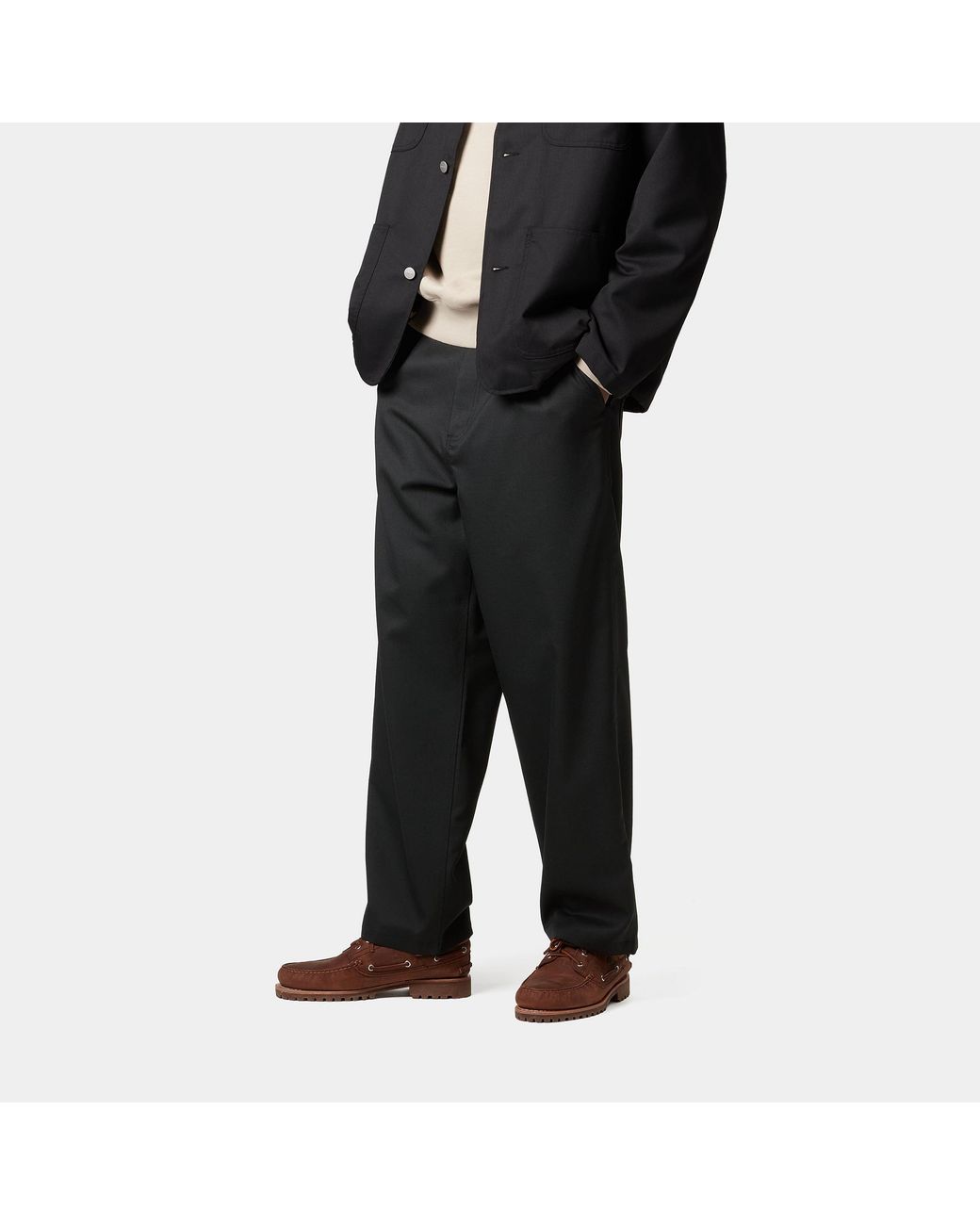 Carhartt Black Seaton Pants for men