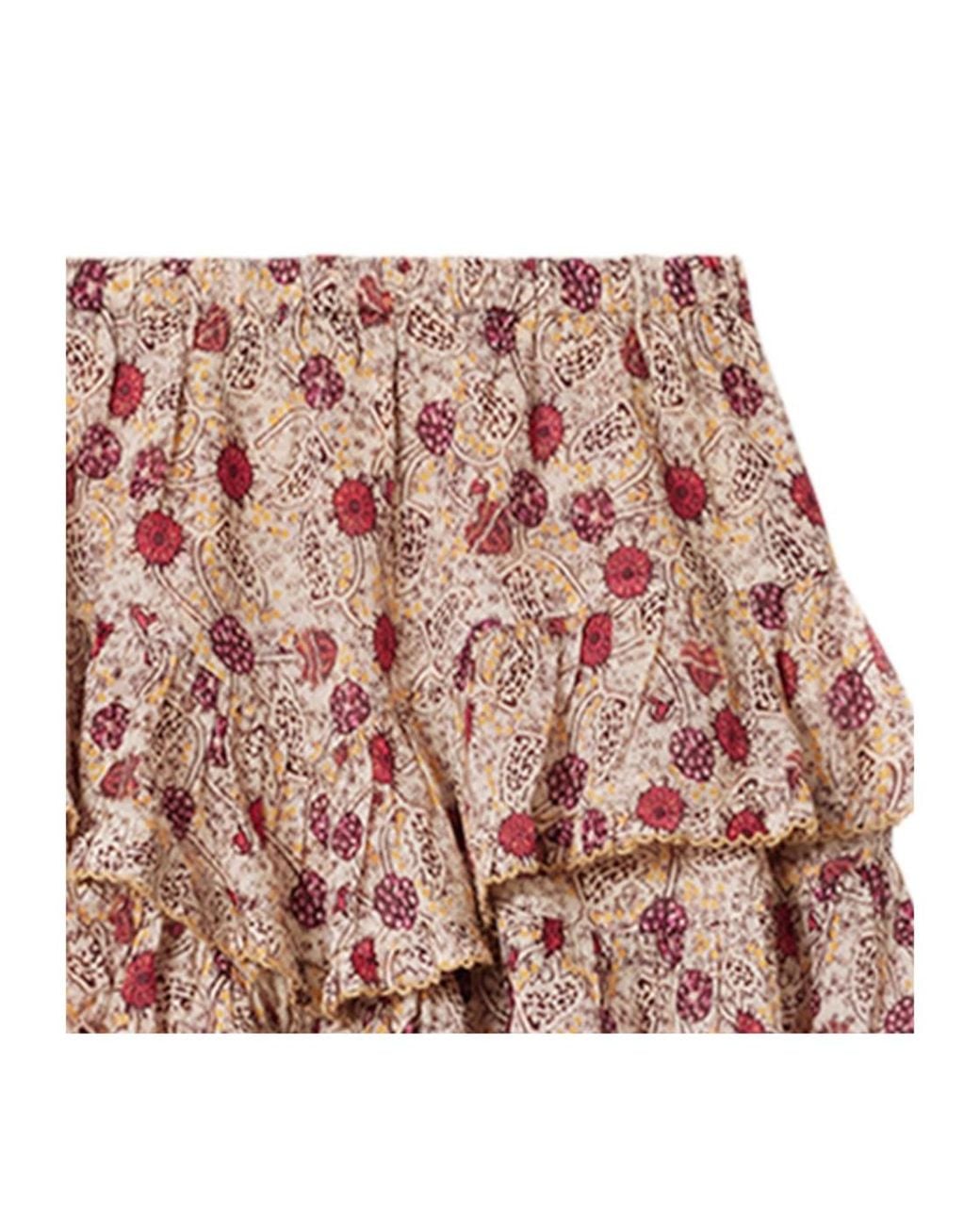 Isabel Marant Red Jocadia Shorts