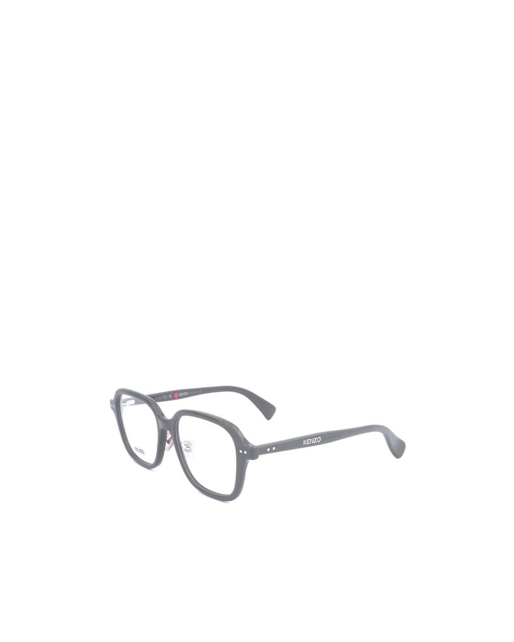 KENZO White Full Frame Plain Mirror for men