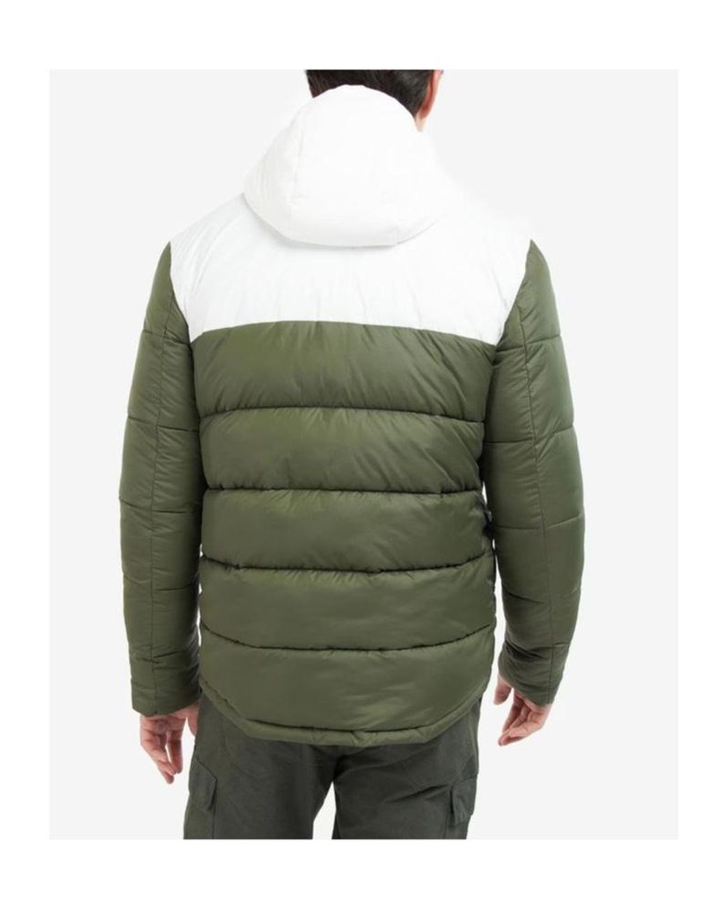 Barbour Green Quilted Jacket for men