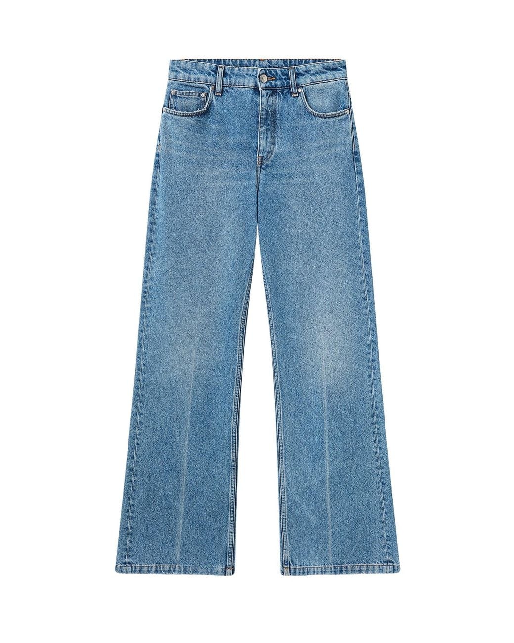 Stella McCartney Blue Straight Leg Jeans