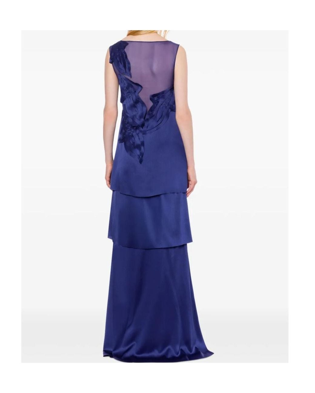 Alberta Ferretti Blue Dress