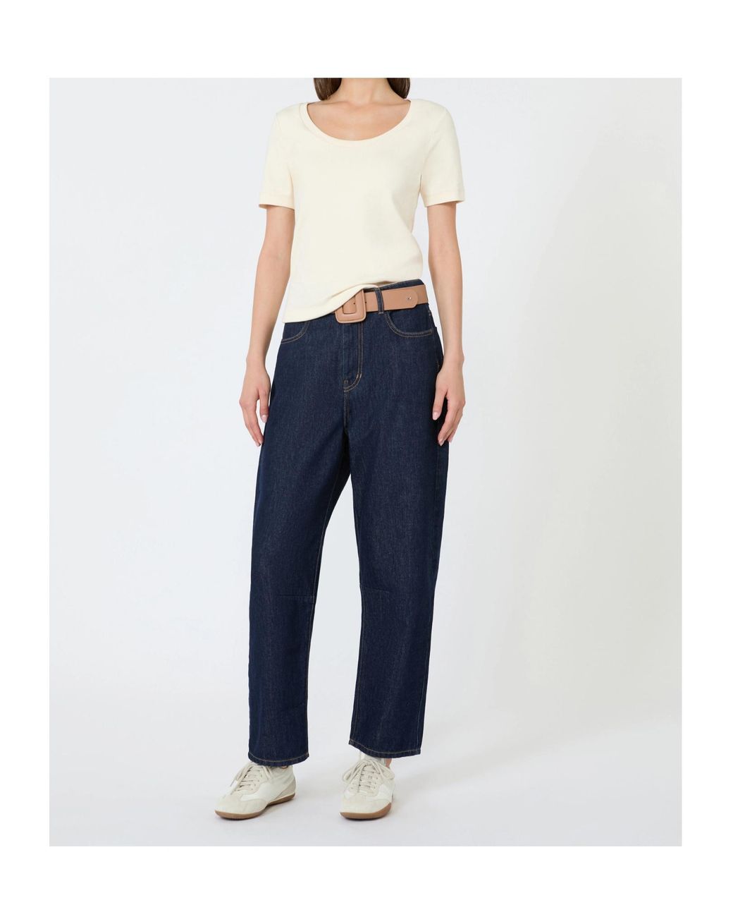 Weekend by Maxmara White Short-Sleeved T-Shirt