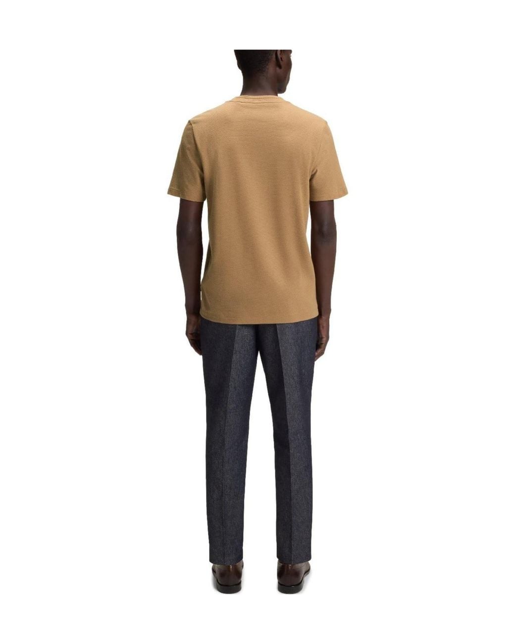 Boss Natural Finestripe Shortsleeve Tshirt for men