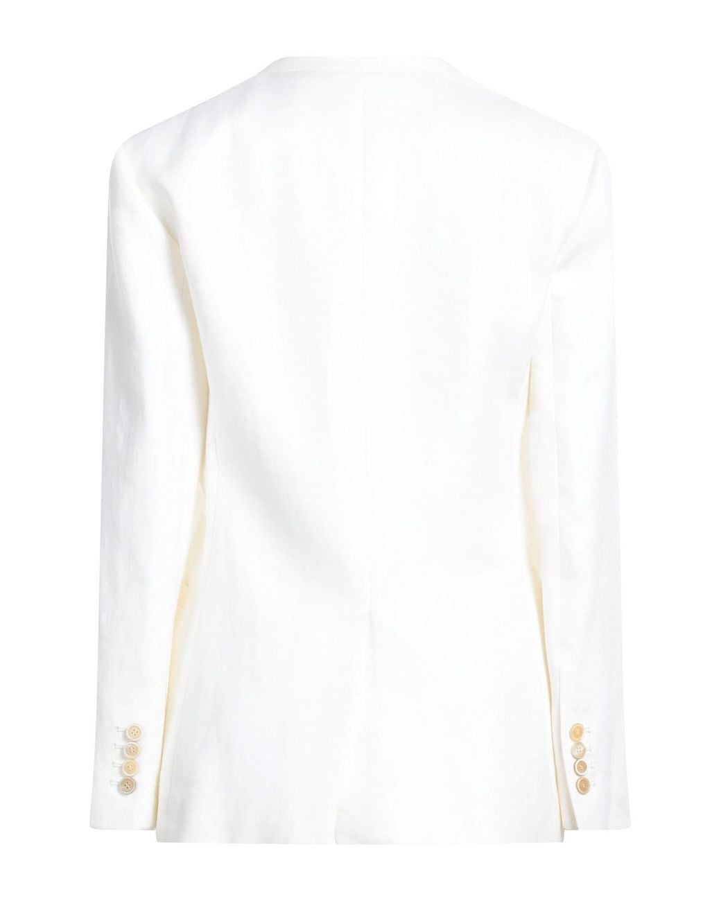 Chloé White Simple Single- Blazer