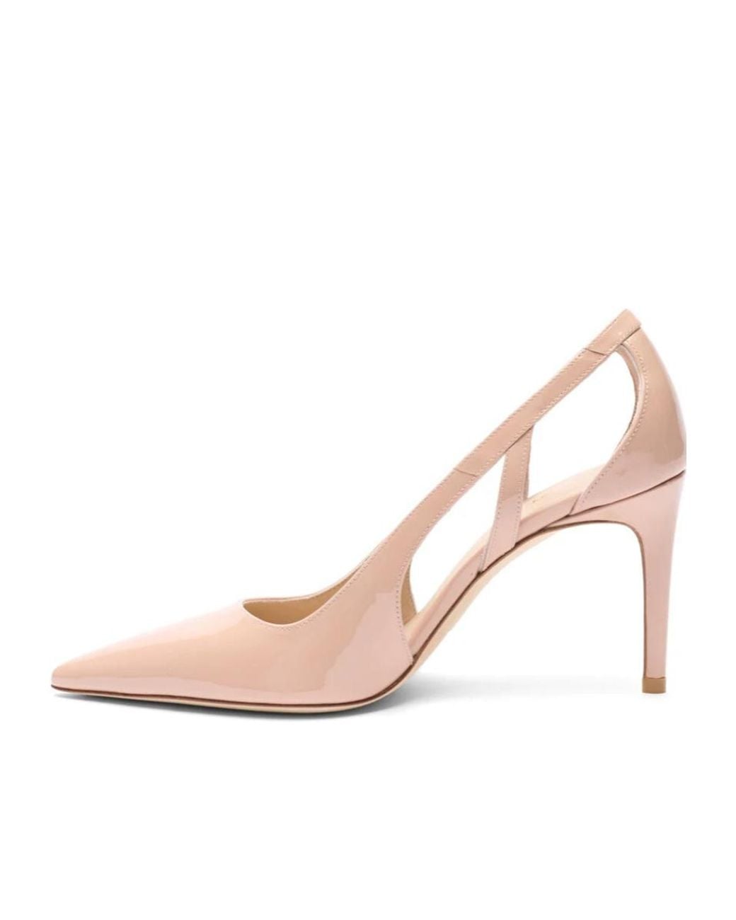 Stuart Weitzman Pink Stuart Power Cutout 85