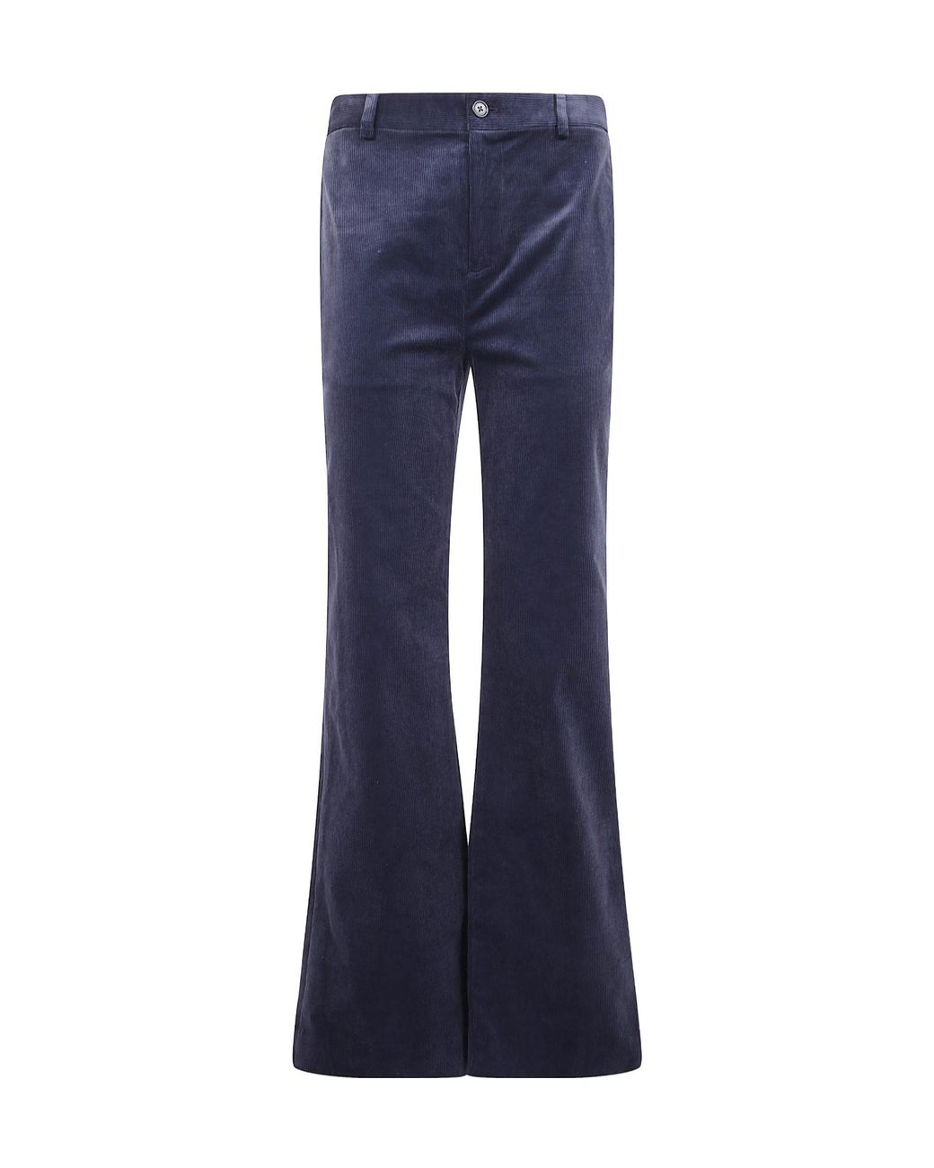 Ralph Lauren Blue Lauren Corduroy Flared Trousers