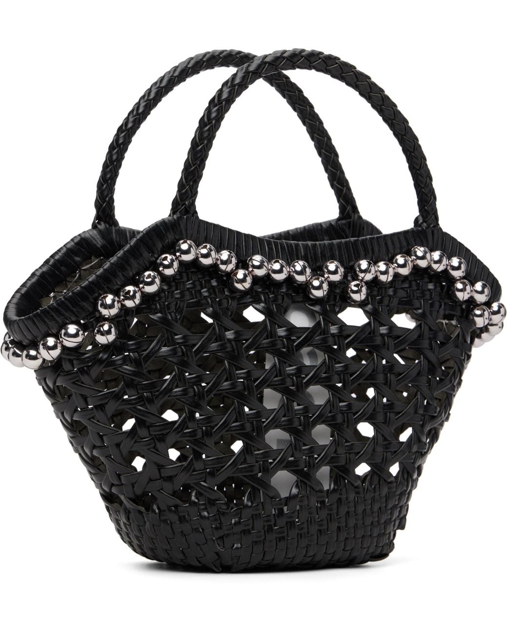 OSOI Black Lip Shopper Bag