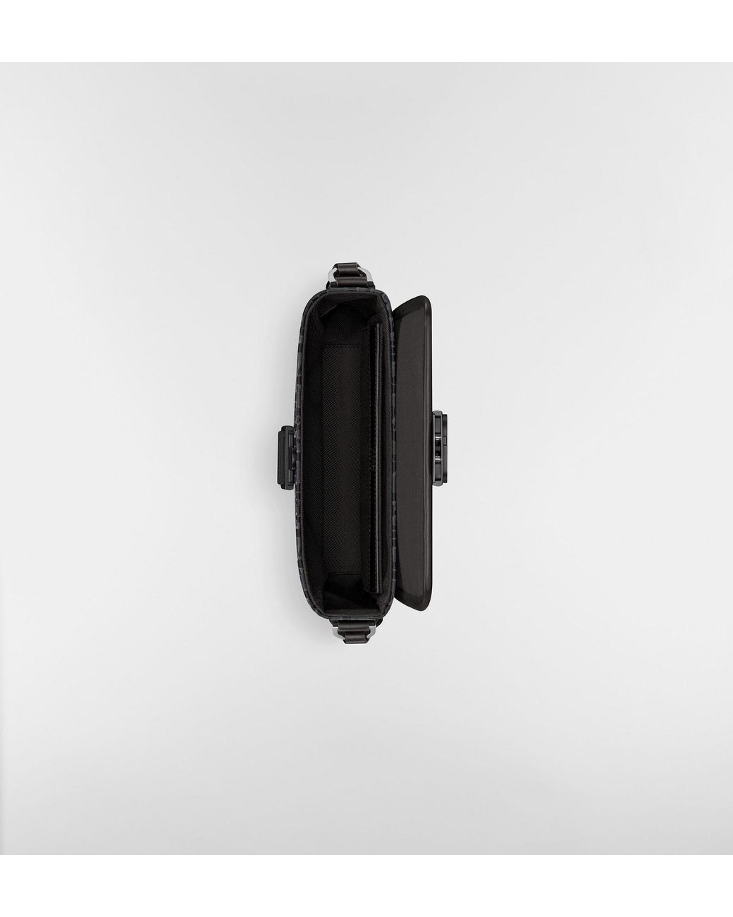 Dior Black Trek Mini Flap Messenger Bag for men