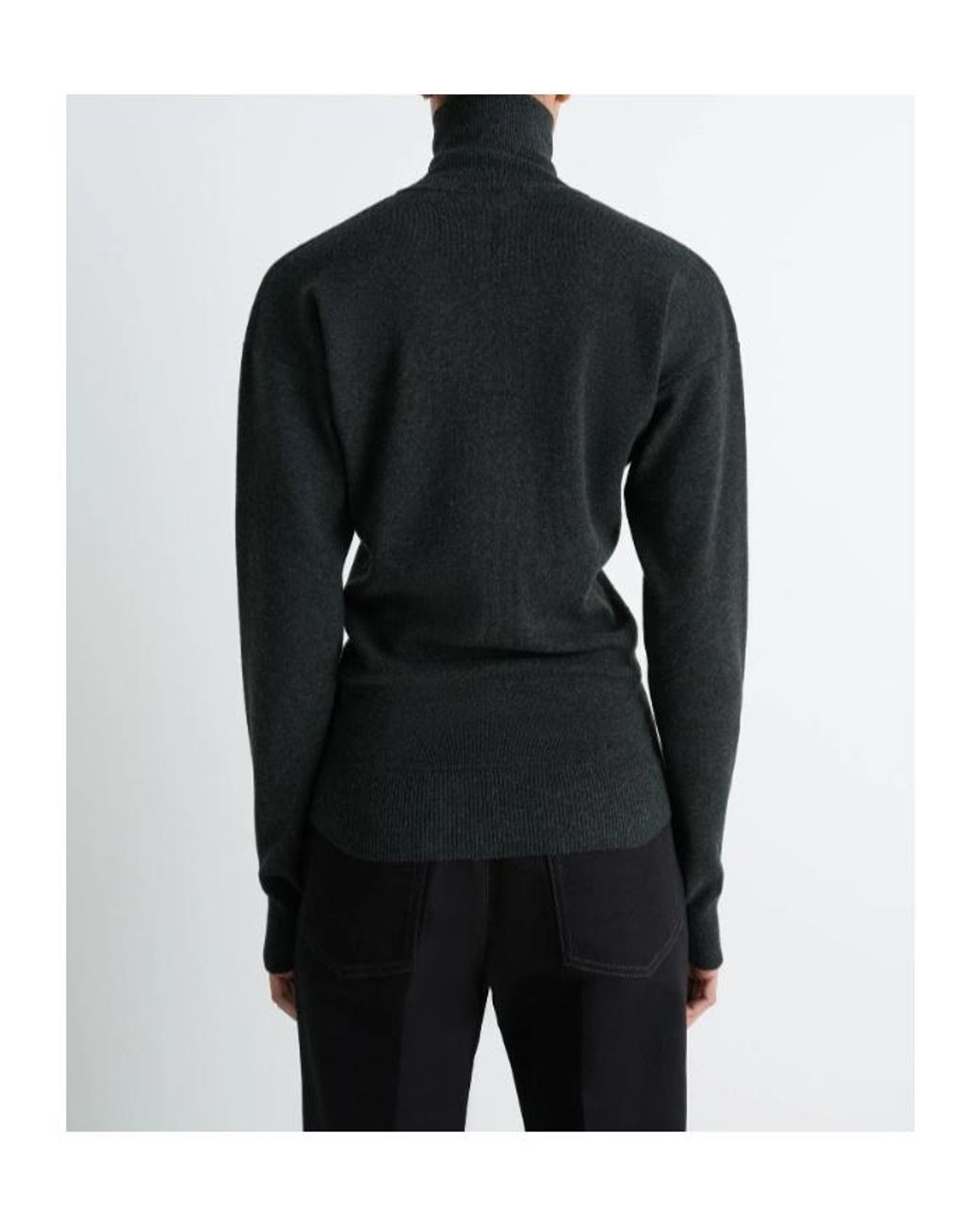 Lemaire Black Buttoned Fitted Cardigan