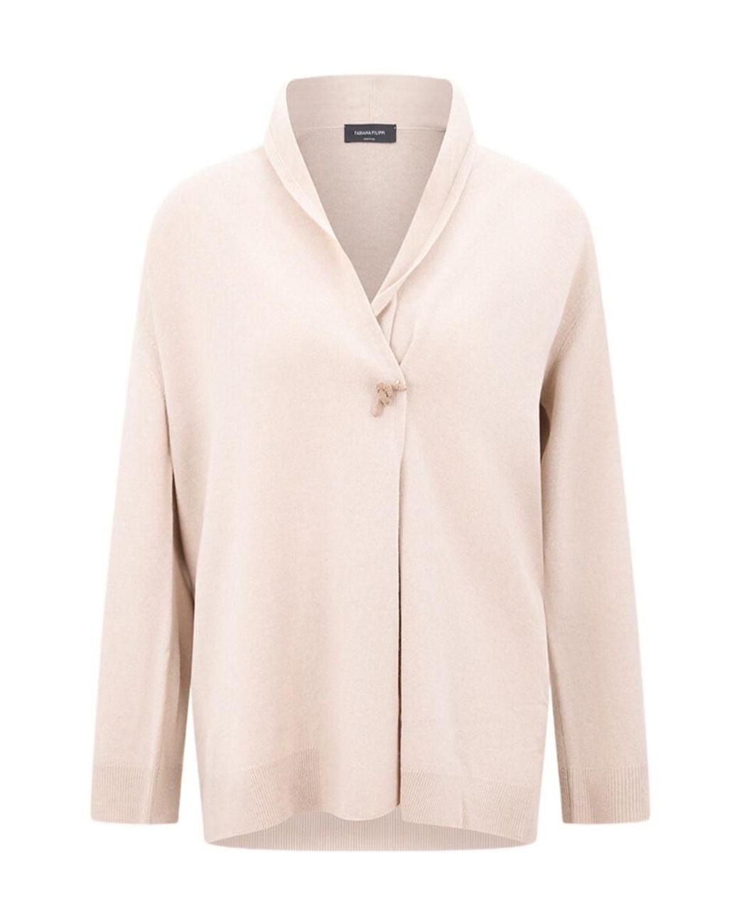 Fabiana Filippi Pink Tie-Front Cardigan