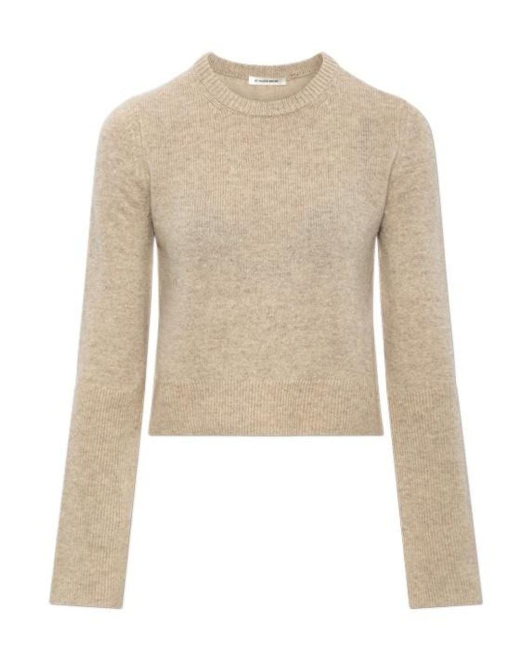 By Malene Birger Natural Hannah Ribbed Knitted Sweater