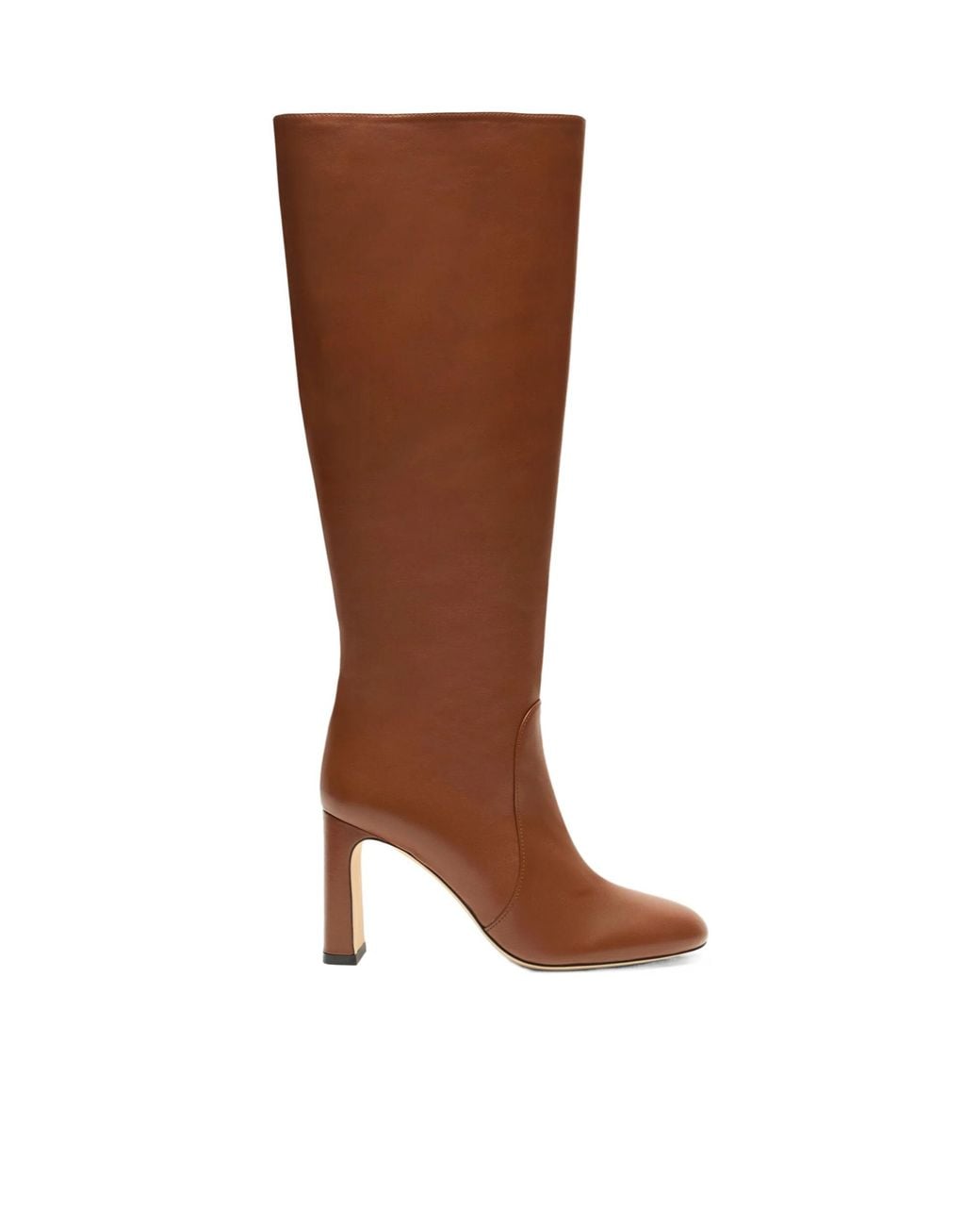 Stuart Weitzman Brown Babette Tubo Boot 85