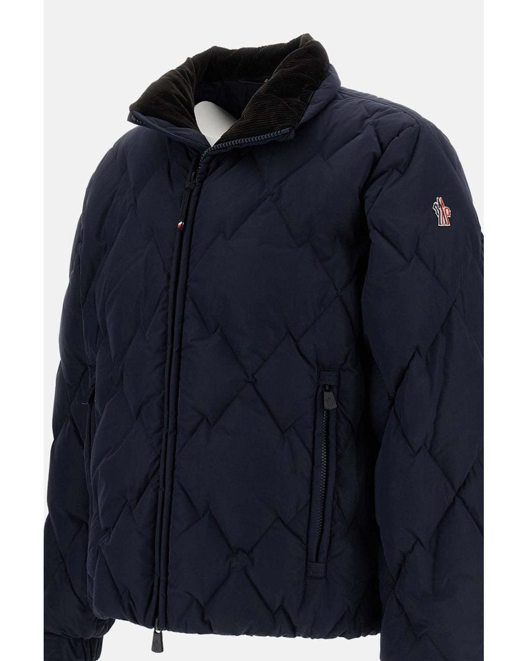 Moncler Blue Bramans Bomber Jacket for men