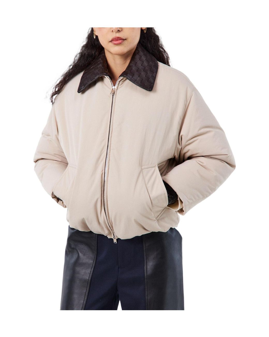 Bottega Veneta Natural Padded Jacket