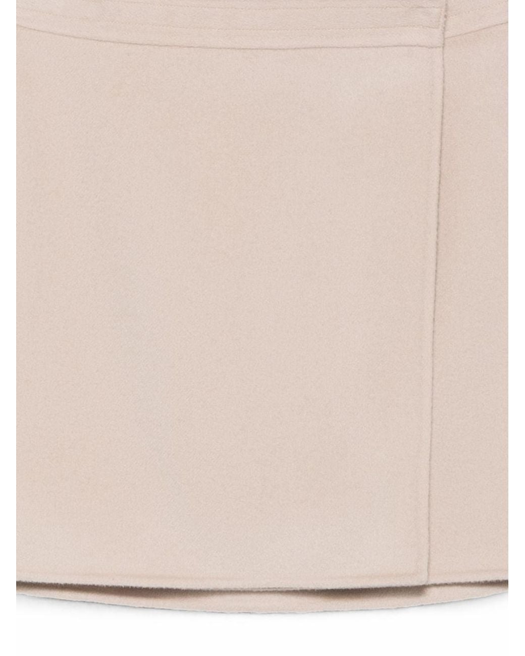 Semicouture Natural June Mini Skirt