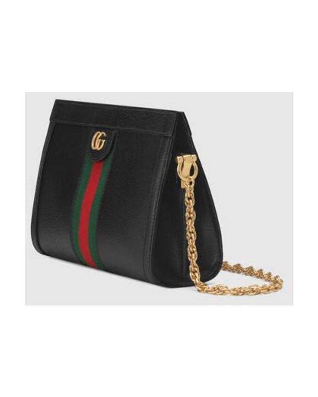 Gucci Black Small Ophidia Gg Shoulder Bag
