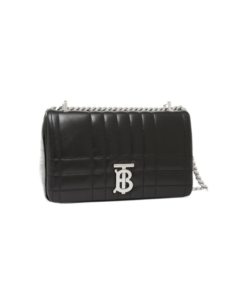 Burberry Black Quilted Small Lola Shoulder Bag