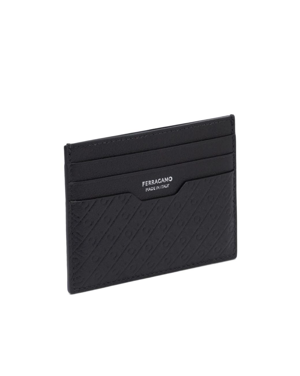 Ferragamo Black Square Clip for men