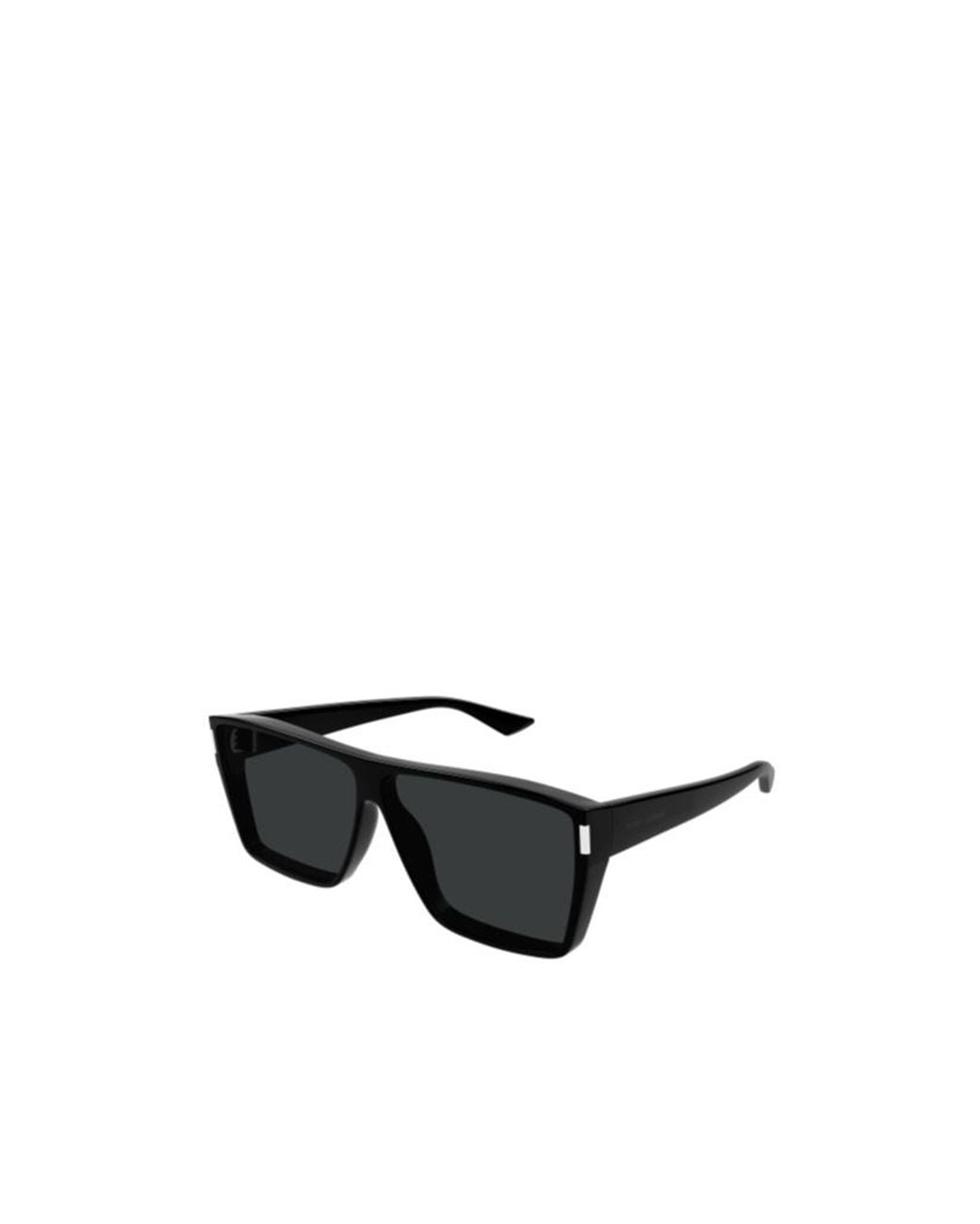 Saint Laurent Black Eyewear Square-Frame Sunglasses for men